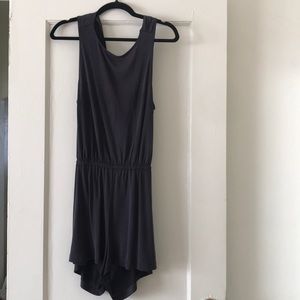 Navy blue romper
